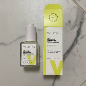 NEW Volition Sémillon Overnight Retinol Serum 35mL / 1.1 fl oz